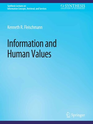 cover image of Information and Human Values